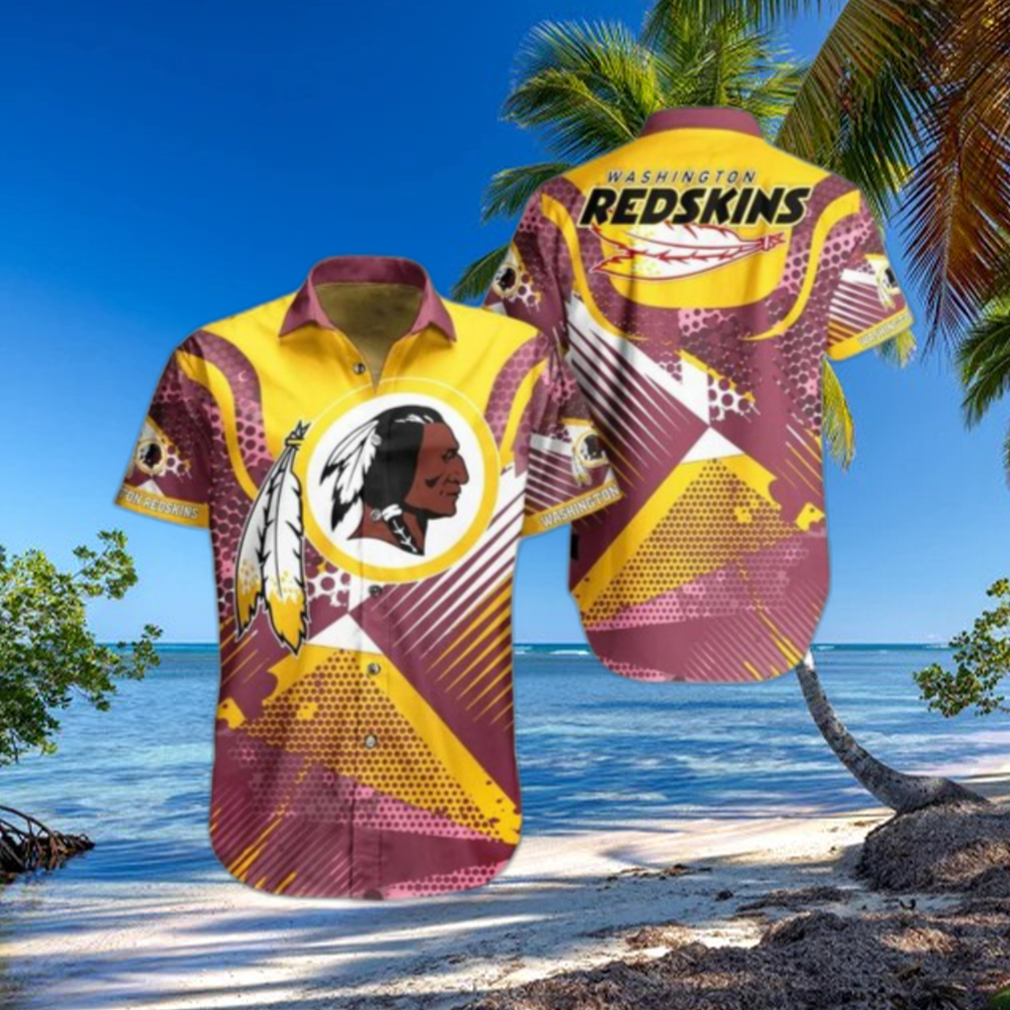 Washington Redskins NFL Hawaiian Shirt Summer Short Sleeve Button Down Shirt  Perfect Gift For Big Fans Hot Trend 2023 - Teeclover