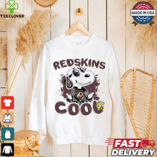 Washington Redskins NFL Team Snoopy Joe Cool T Shirt