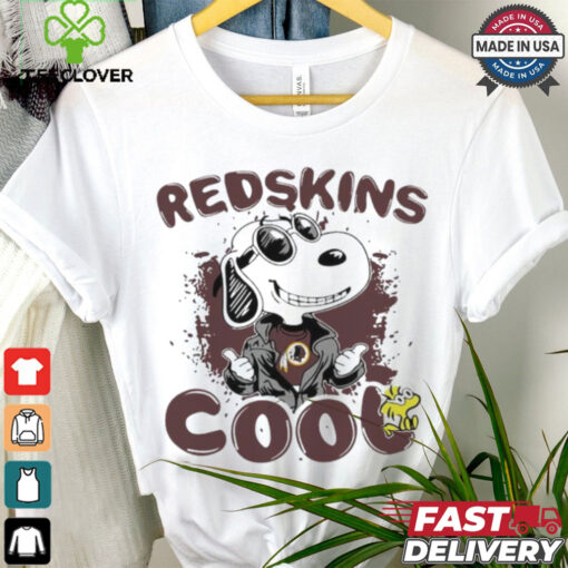 Washington Redskins NFL Team Snoopy Joe Cool T Shirt