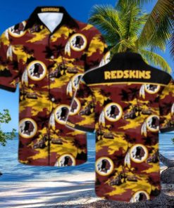 Personalized Washington Redskins NFL Hawaiian Shirt, beach shorts