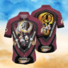 Washington Redskins Starburst Legacy Hawaiian Shirt