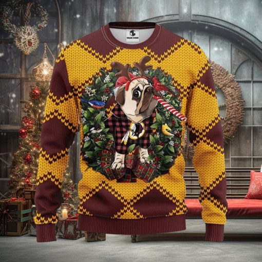 Washington Redskins Pub Dog Christmas Ugly Sweater Christmas Gift Ideas For Fans