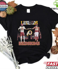 Washington Redskins Sean Taylor x John Riggins Legends Signature Shirt