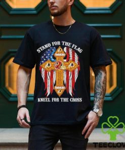 Washington Redskins Stand For The Flag Kneel For The Cross 2024 T shirt