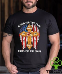 Washington Redskins Stand For The Flag Kneel For The Cross 2024 T shirt