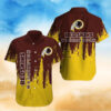 Washington Redskins Sunset Vibes Hawaiian Shirt