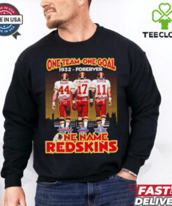 Washington Redskins one team one goal 1932 forever one name shirt