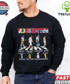 Washington Sports Teams Abbey Road Thank You For The Memories Shirt