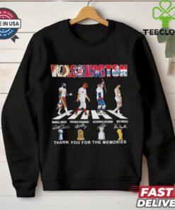 Washington Sports Teams Abbey Road Thank You For The Memories Shirt