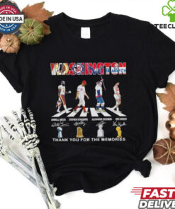 Washington Sports Teams Abbey Road Thank You For The Memories Shirt