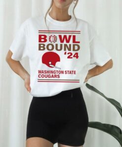 Washington State Cougars 2024 Bowl Bound Helmet Shirt