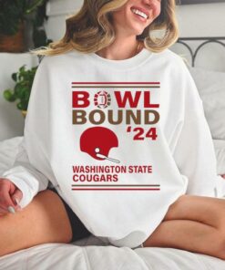 Washington State Cougars 2024 Bowl Bound Helmet Shirt