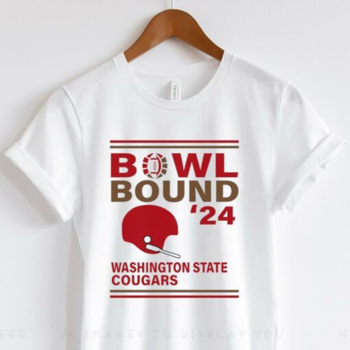 Washington State Cougars 2024 Bowl Bound Helmet Shirt