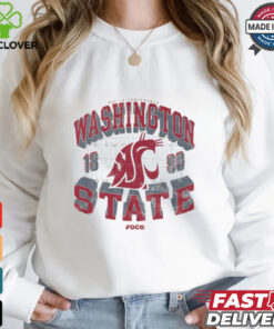 Washington State Cougars Field Arched Wordmark T Shirt