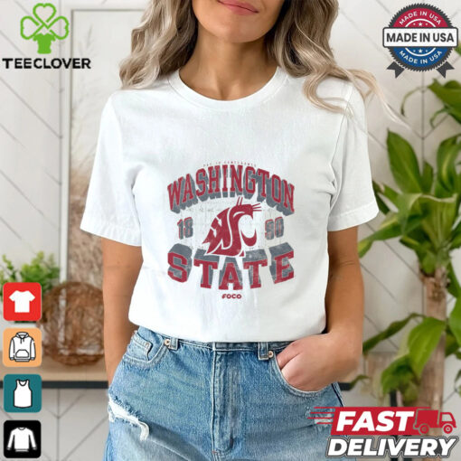 Washington State Cougars Field Arched Wordmark T Shirt