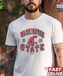 Washington State Cougars Field Arched Wordmark T Shirt