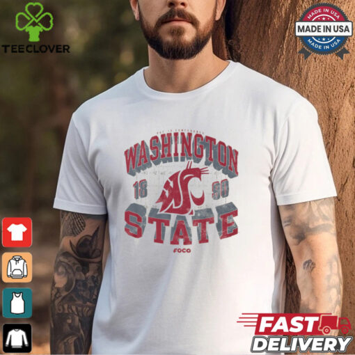 Washington State Cougars Field Arched Wordmark T Shirt
