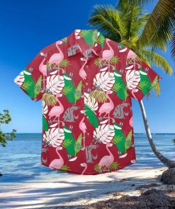 Washington State Cougars Floral Hawaiian Shirt