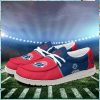 Washington Commanders 2024 Version Personalized Hey Dude Shoes