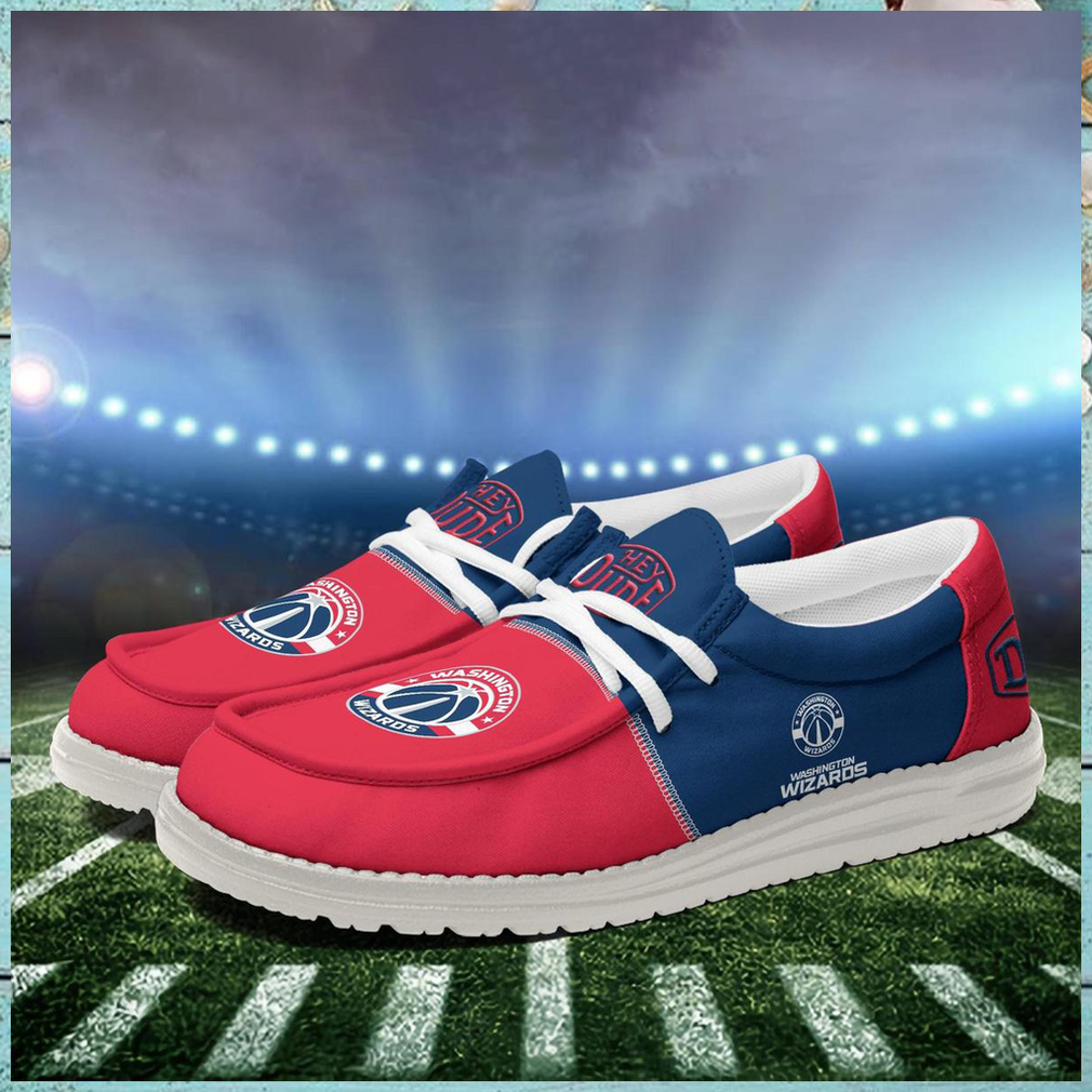 Washington Wizards 2024 Personalized Hey Dude Shoes Washington Wizards 2024 Personalized Hey Dude Shoes