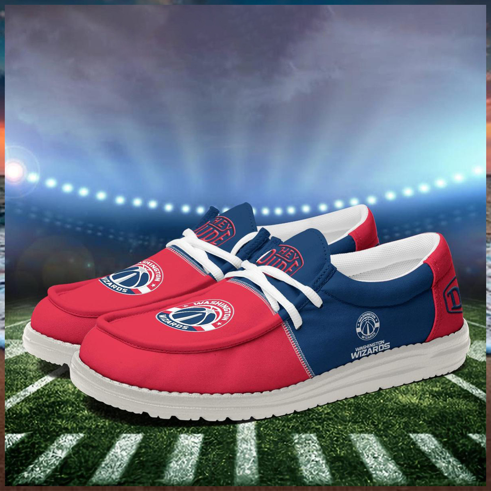 Washington Wizards 2024 Personalized Hey Dude Shoes Washington Wizards 2024 Personalized Hey Dude Shoes