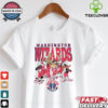 Utah Jazz Looney Tunes characters NBA basketball shirt