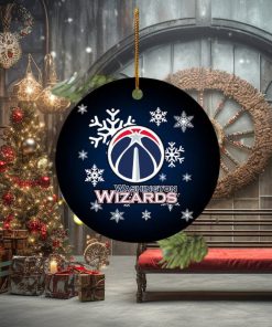 Washington Wizards NBA 2023 Holiday Gifts Custom Name Christmas Ornament