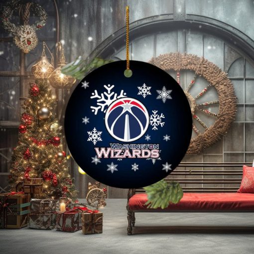 Washington Wizards NBA 2023 Holiday Gifts Custom Name Christmas Ornament