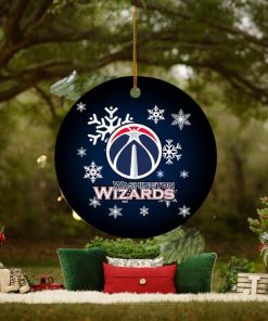 Washington Wizards NBA 2023 Holiday Gifts Custom Name Christmas Ornament