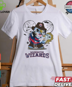 Washington Wizards Stitch Freddy Krueger Halloween Shirt