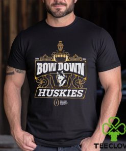 Washington huskies college Football playoff bow down purple shirt