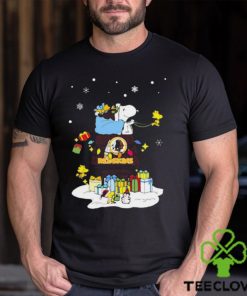 Washington redskins santa snoopy wish you a merry Christmas sweater shirt