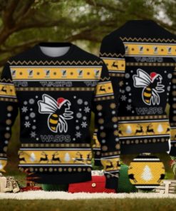 Wasps RFC 3D Ugly Christmas Sweater For Men And Women Sport Fans