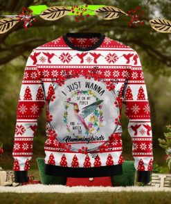 Watch Hummingbirds Ugly Christmas Sweater New For Men And Women Gift Holidays Christmas