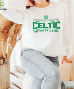 Watching Glasgow Celtic putting on a show logo shirt