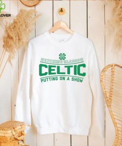 Watching Glasgow Celtic putting on a show logo shirt
