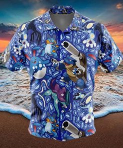 Water Pokemon Hawaiian Shirt Summer Gift For Friends