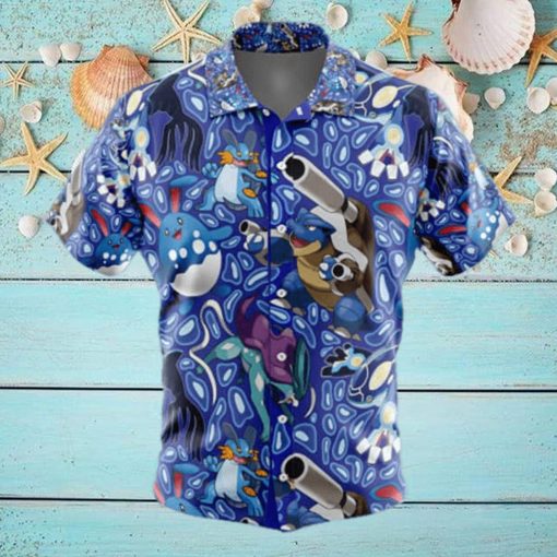 Water Pokemon Hawaiian Shirt Summer Gift For Friends