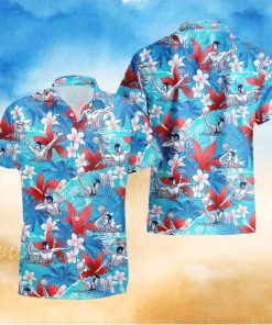 Water Polo Tropical Flower Hawaiian Shirt Tropical Summer For Men And Women