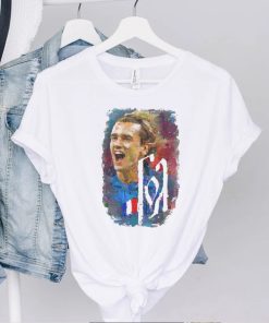 Watercolor Design Antoine Griezmann Portrait shirt