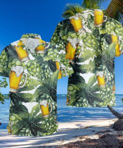 Watercolor Hops Hawaii Shirt Tropical Summer For Men And Women