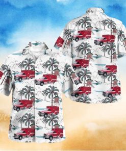 Waterford Connecticut Waterford Ambulance Service Hawaiian Shirt