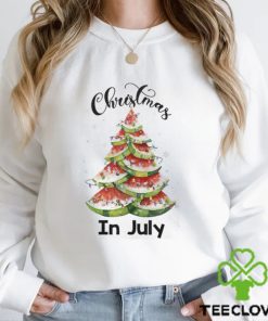 Waterlemon Christmas Tree Christmas In July Summer Vacation Men's T shirt
