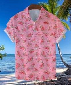 Watermelon 3D Hawaiian Shirt Summer Beach For Men And Women Gift