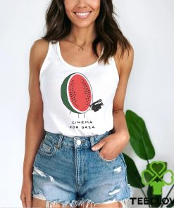 Watermelon cinema for gaza shirt