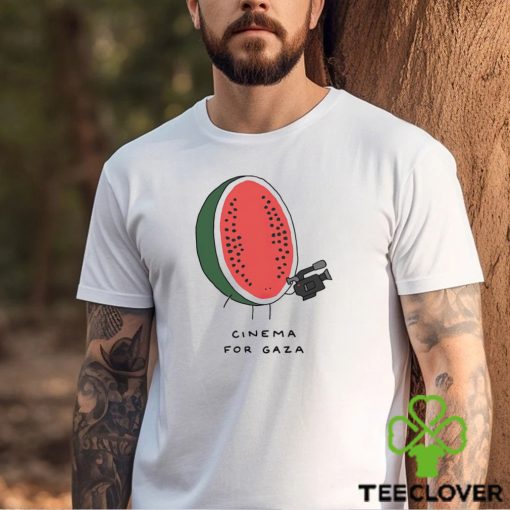 Watermelon cinema for gaza shirt