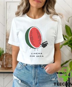 Watermelon cinema for gaza shirt