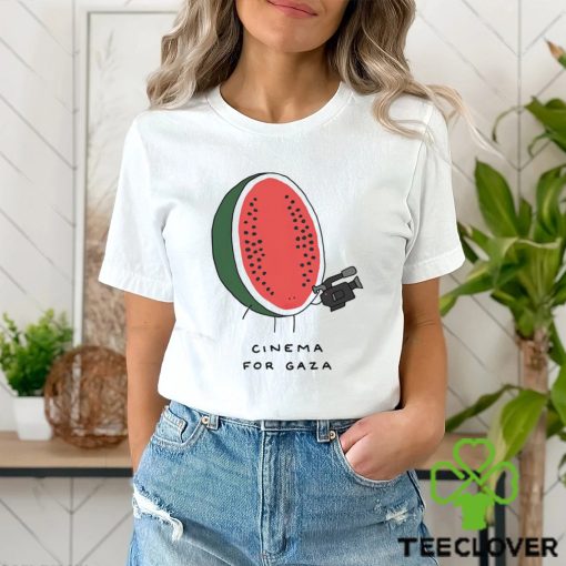 Watermelon cinema for gaza shirt