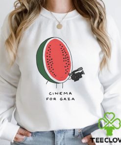 Watermelon cinema for gaza shirt