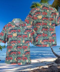 Wauchula Florida Hardee County Fire Rescue Christmas Summer Aloha hawaiian shirt